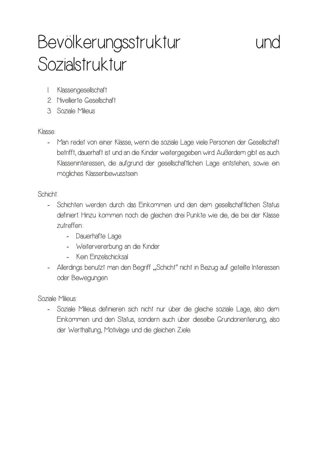 Powi Checkliste:
Soziologische Grundbegriffe
Leben in einer sich wandelnden Gesellschaft Beispiel für Wandel: Familie
● Sozialisation und Id