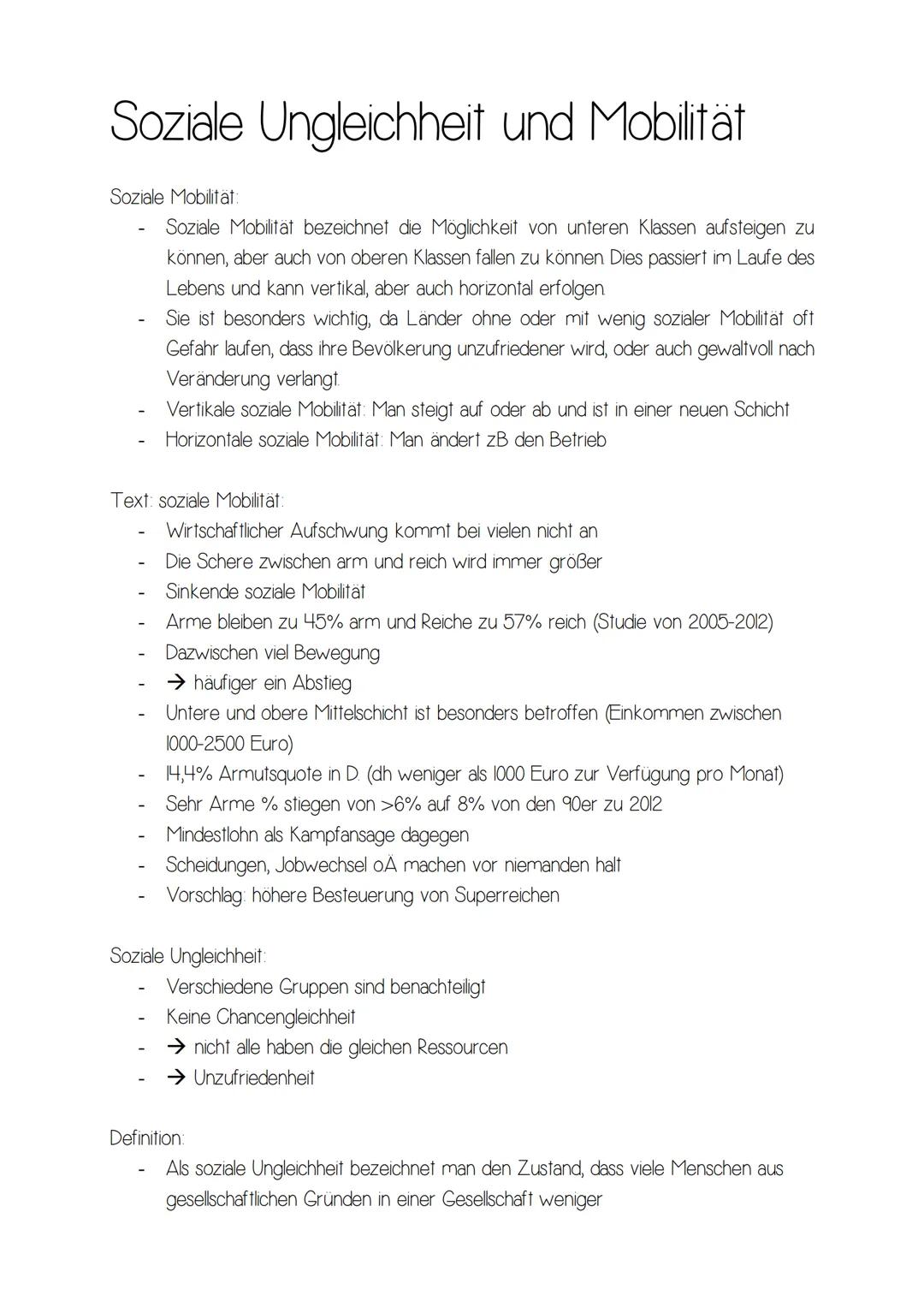 Powi Checkliste:
Soziologische Grundbegriffe
Leben in einer sich wandelnden Gesellschaft Beispiel für Wandel: Familie
● Sozialisation und Id
