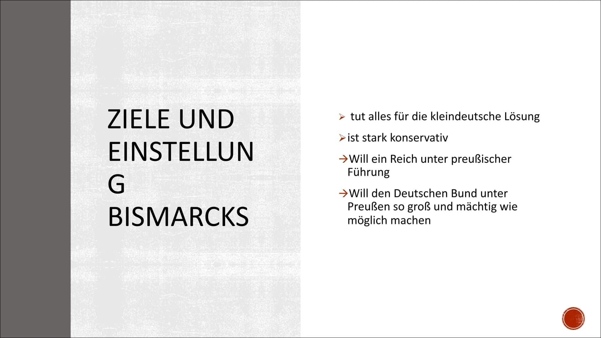 DIE DEUTSCHEN
EINIGUNGSKRIEGE
1864-1871 INHALT
■
Hintergrundwissen
Ziele und Einstellung Bismarcks
Deutsch-Dänische Krieg
Deutsch-Deutscher 