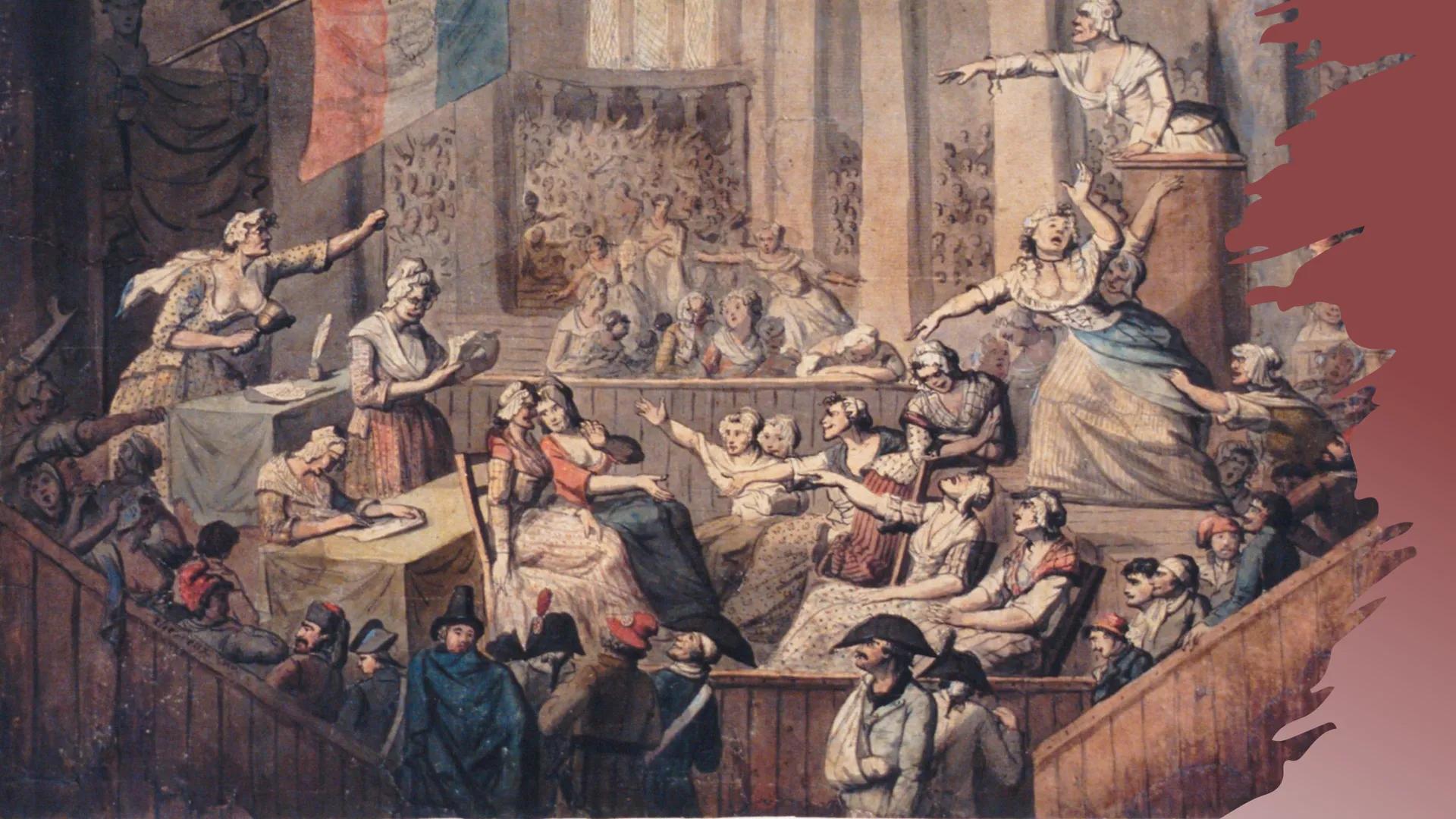 # FRAUENRECHTE

IN DER FRANZÖSISCHEN REVOLUTION

Präsentation von Lamia # Inhaltsverzeichnis

*   Situation der Frauen
*   Forderungen der F