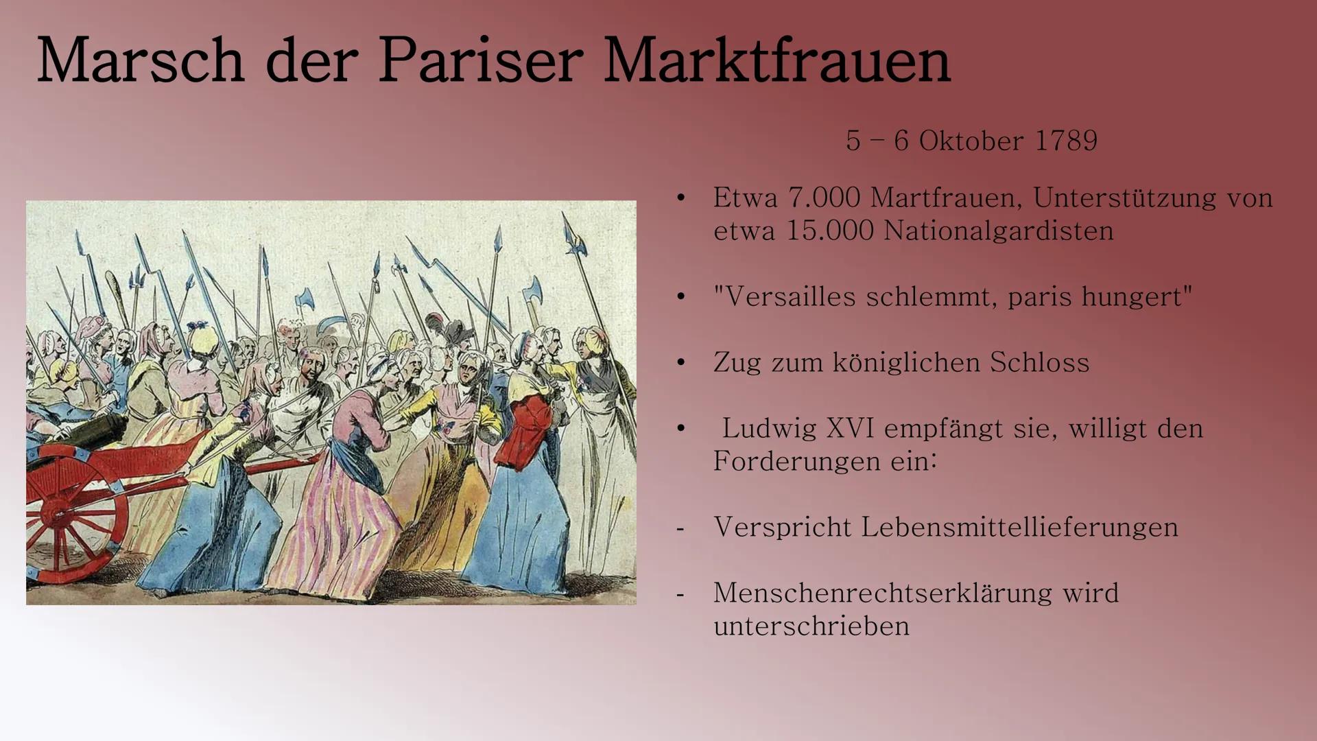 # FRAUENRECHTE

IN DER FRANZÖSISCHEN REVOLUTION

Präsentation von Lamia # Inhaltsverzeichnis

*   Situation der Frauen
*   Forderungen der F