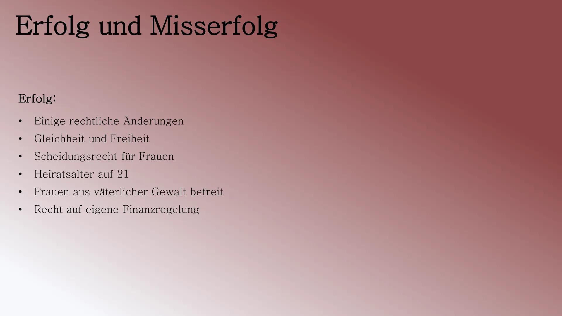 # FRAUENRECHTE

IN DER FRANZÖSISCHEN REVOLUTION

Präsentation von Lamia # Inhaltsverzeichnis

*   Situation der Frauen
*   Forderungen der F