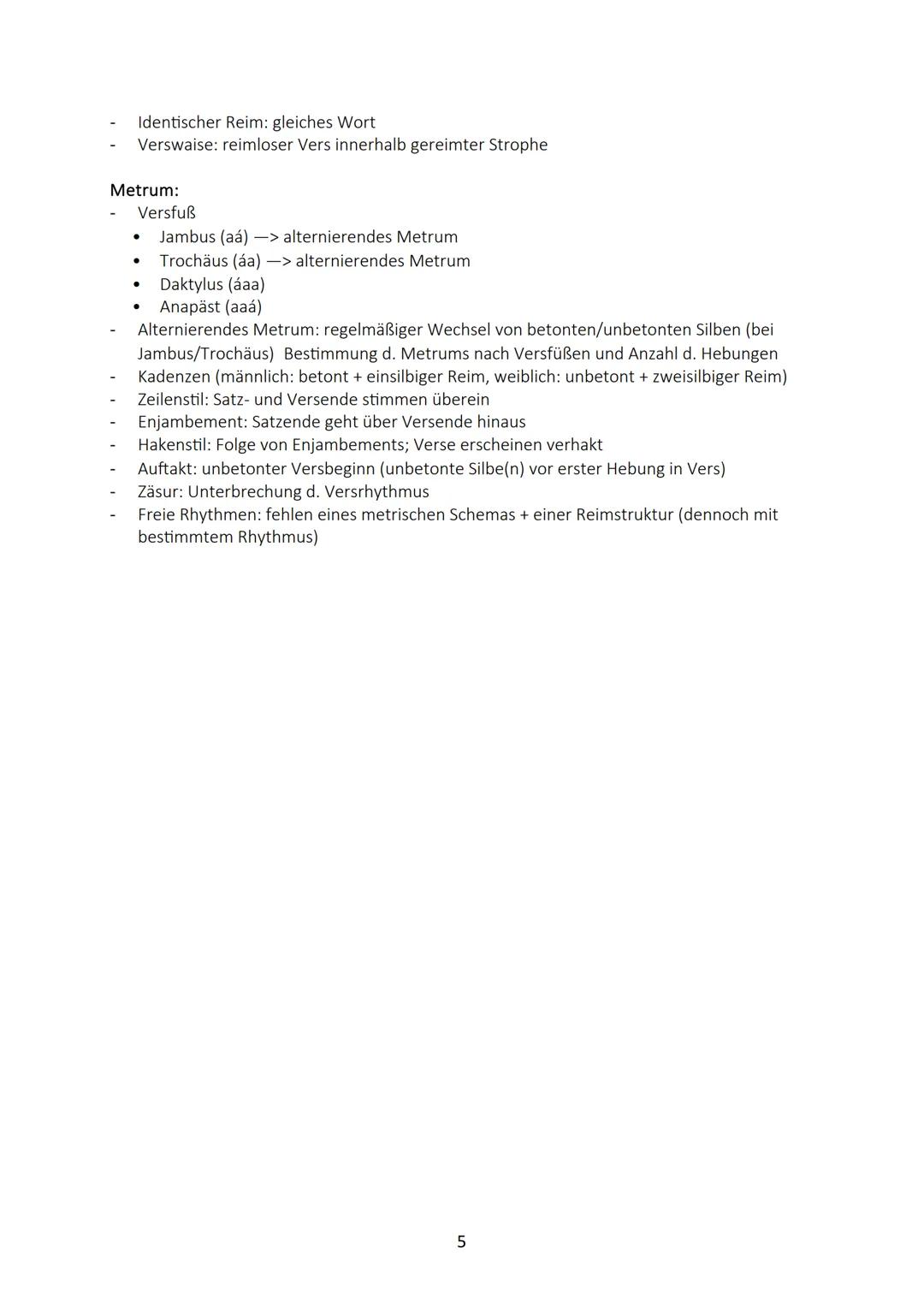 # Zusammenfassung Deutsch Abi

Überblick über die wichtigsten rhetorischen Figuren

| Rhetorische Figur | Definition | Beispiel | Wirkung |
