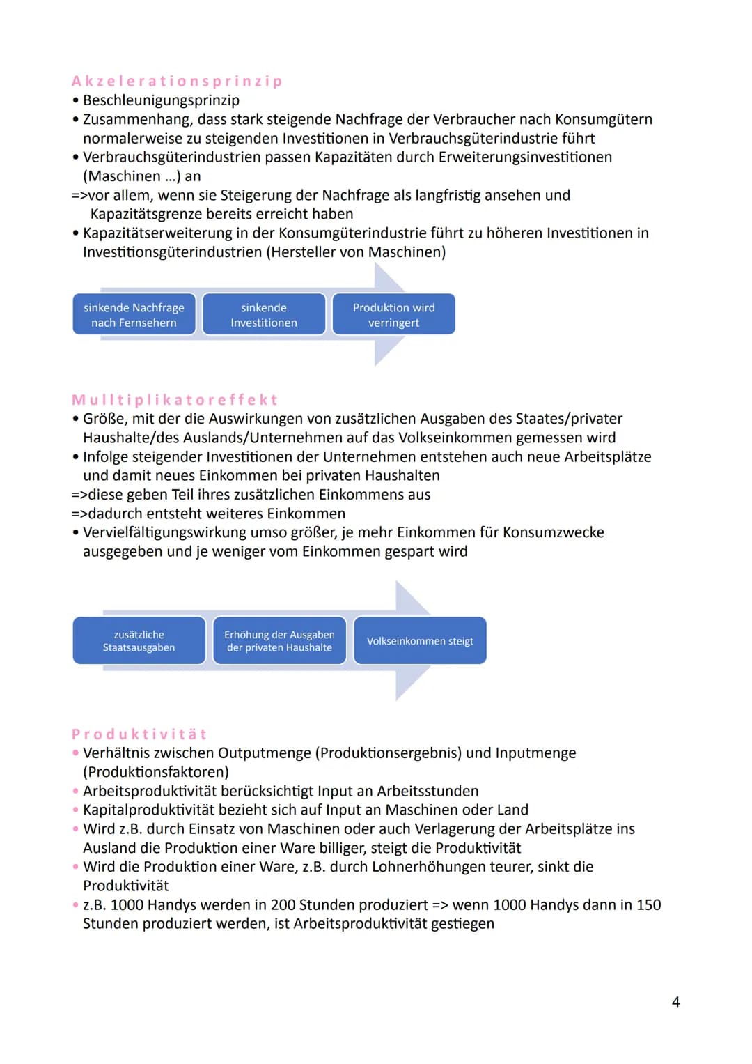 Wirtschaftskrisen
- Wie sind Konjunkturschwankungen zu erklären?
Konjunktur und Konjukturzyklus
• Produktionspotential Produktionsvolumen, d