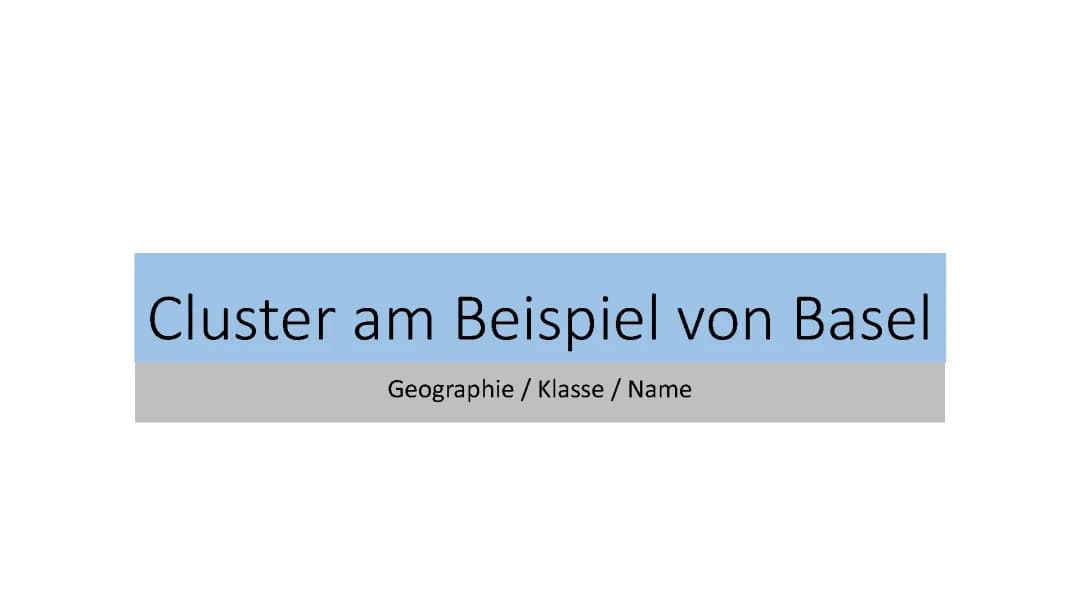 Cluster und Kondratieff-Zyklen einfach erklärt für Kids!
