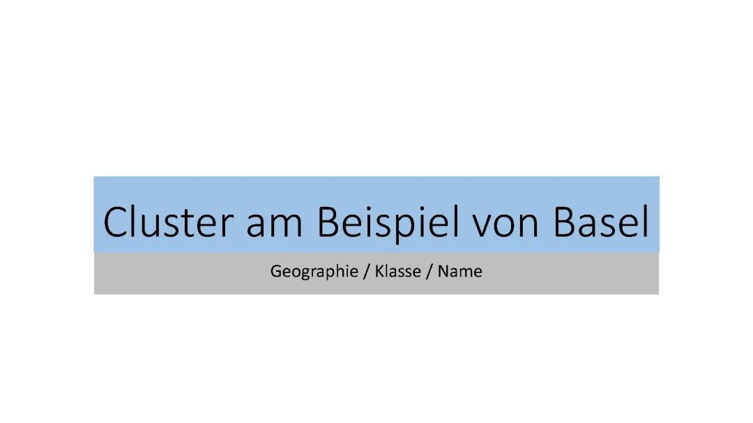 Cluster und Kondratieff-Zyklen einfach erklärt für Kids!