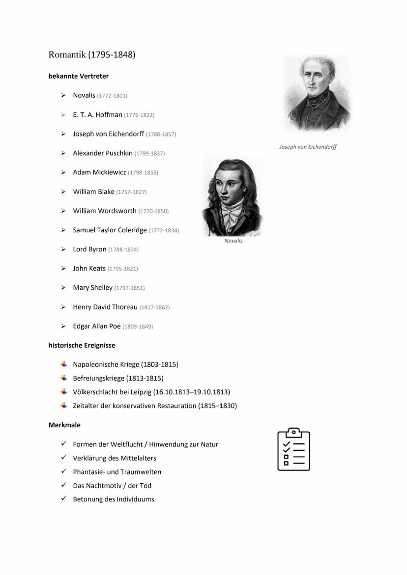 Barock (1600-1770)
bekannte Vertreter
Christoffel von Grimmelshausen (1621-1676)
Martin Optiz (1597-1639)
Daniel Caspar von Lohenstein (1635
