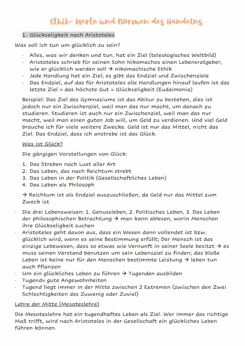 anthropologie - Das Selbstverständnis des Menschen
1. Leib- Seele- Problem
Hat der Mensch neben dem Körper etwas, was immateriell ist (Geist
