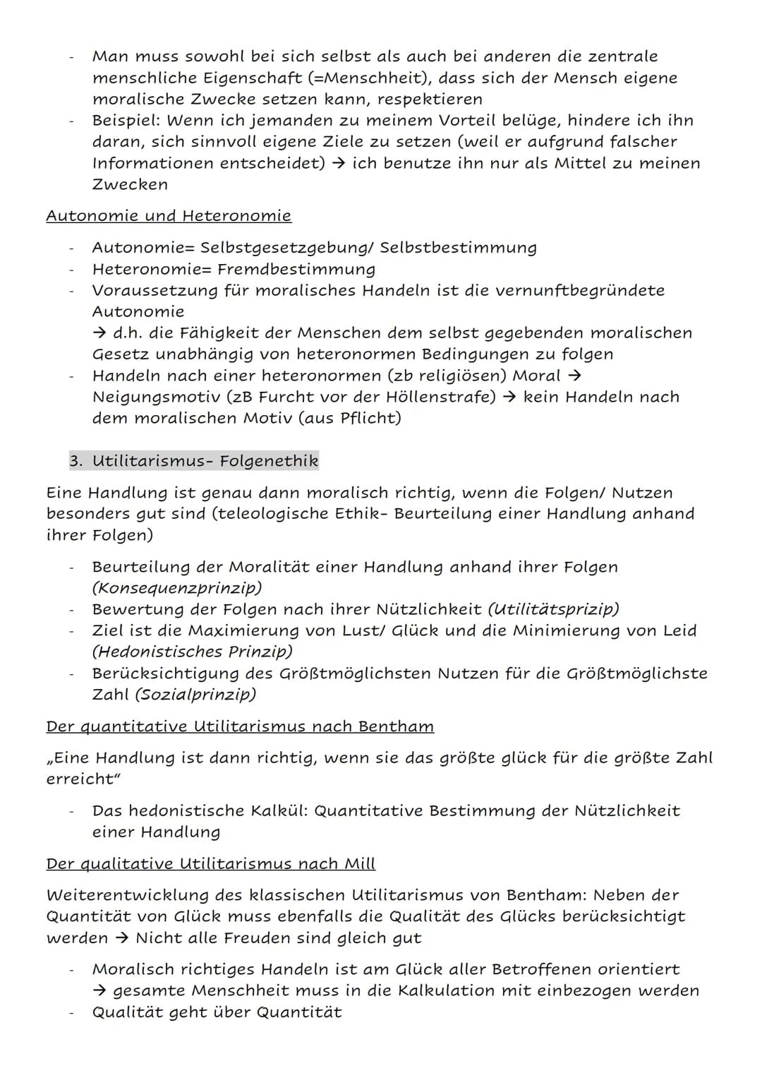 anthropologie - Das Selbstverständnis des Menschen
1. Leib- Seele- Problem
Hat der Mensch neben dem Körper etwas, was immateriell ist (Geist