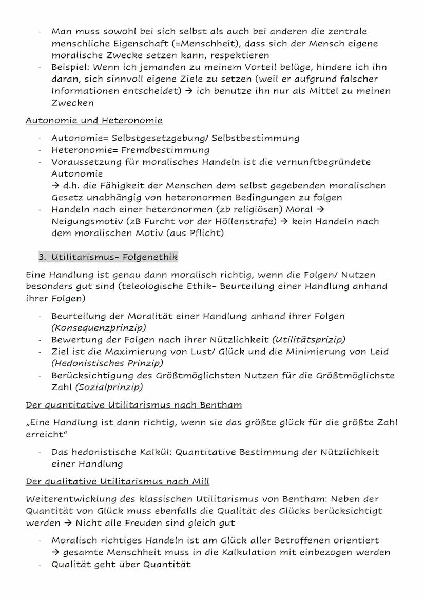 anthropologie - Das Selbstverständnis des Menschen
1. Leib- Seele- Problem
Hat der Mensch neben dem Körper etwas, was immateriell ist (Geist