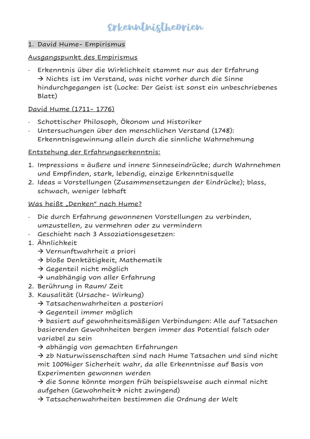 anthropologie - Das Selbstverständnis des Menschen
1. Leib- Seele- Problem
Hat der Mensch neben dem Körper etwas, was immateriell ist (Geist