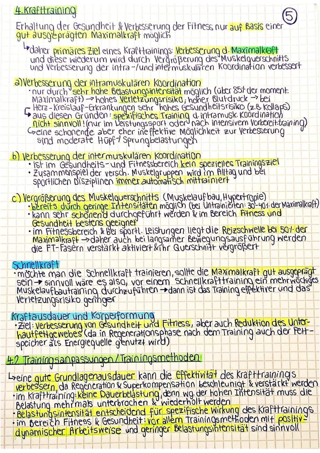 Sport Klausur 1, J2, Thema: Kraft- die Fähigkeit des Nerv- Muskel-
Systems, durch Muskeltätigkeit Widerstände
zu überwinden, ihnen entgg. zu