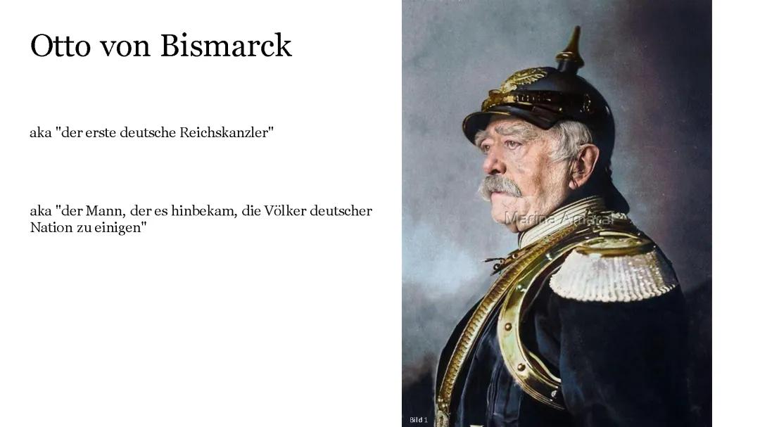 Otto von Bismarck: Zusammenfassung, Familie und Beruf