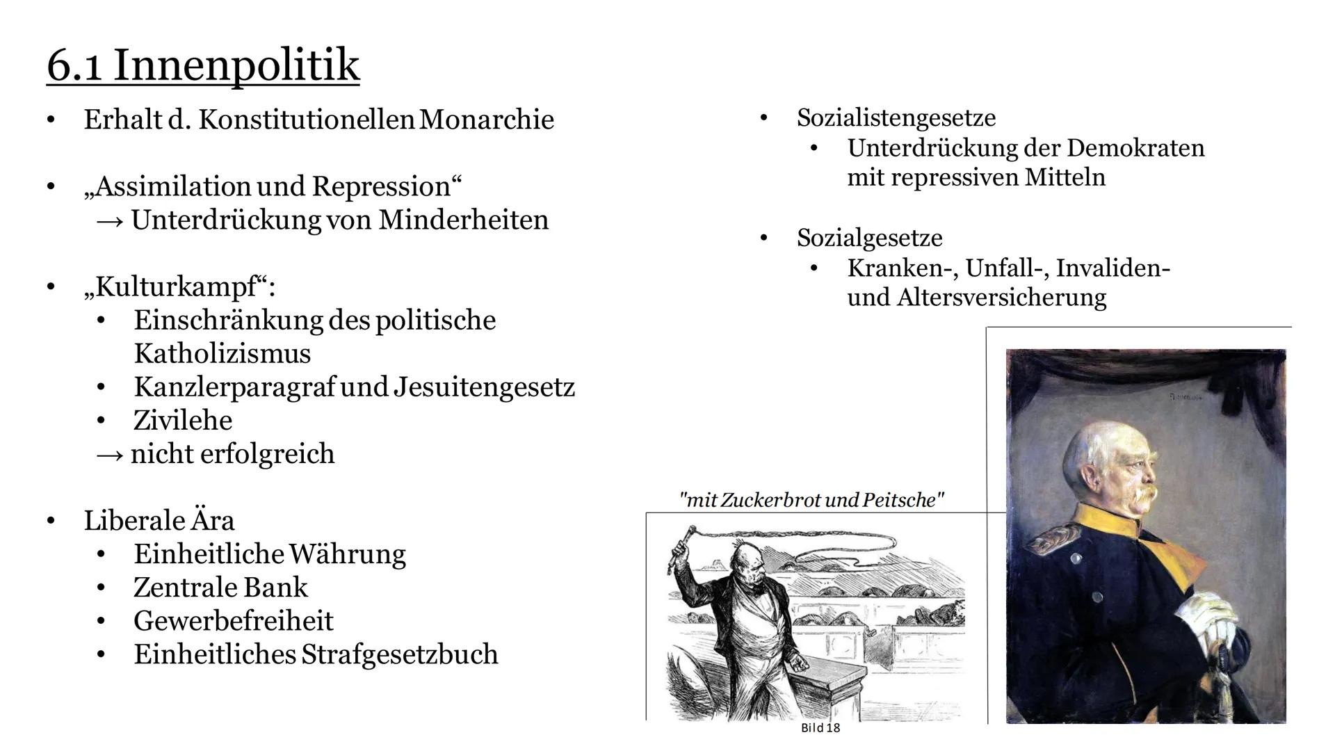 Otto von Bismarck
aka "der erste deutsche Reichskanzler"
aka "der Mann, der es hinbekam, die Völker deutscher
Nation zu einigen"
Bild 1
Mari