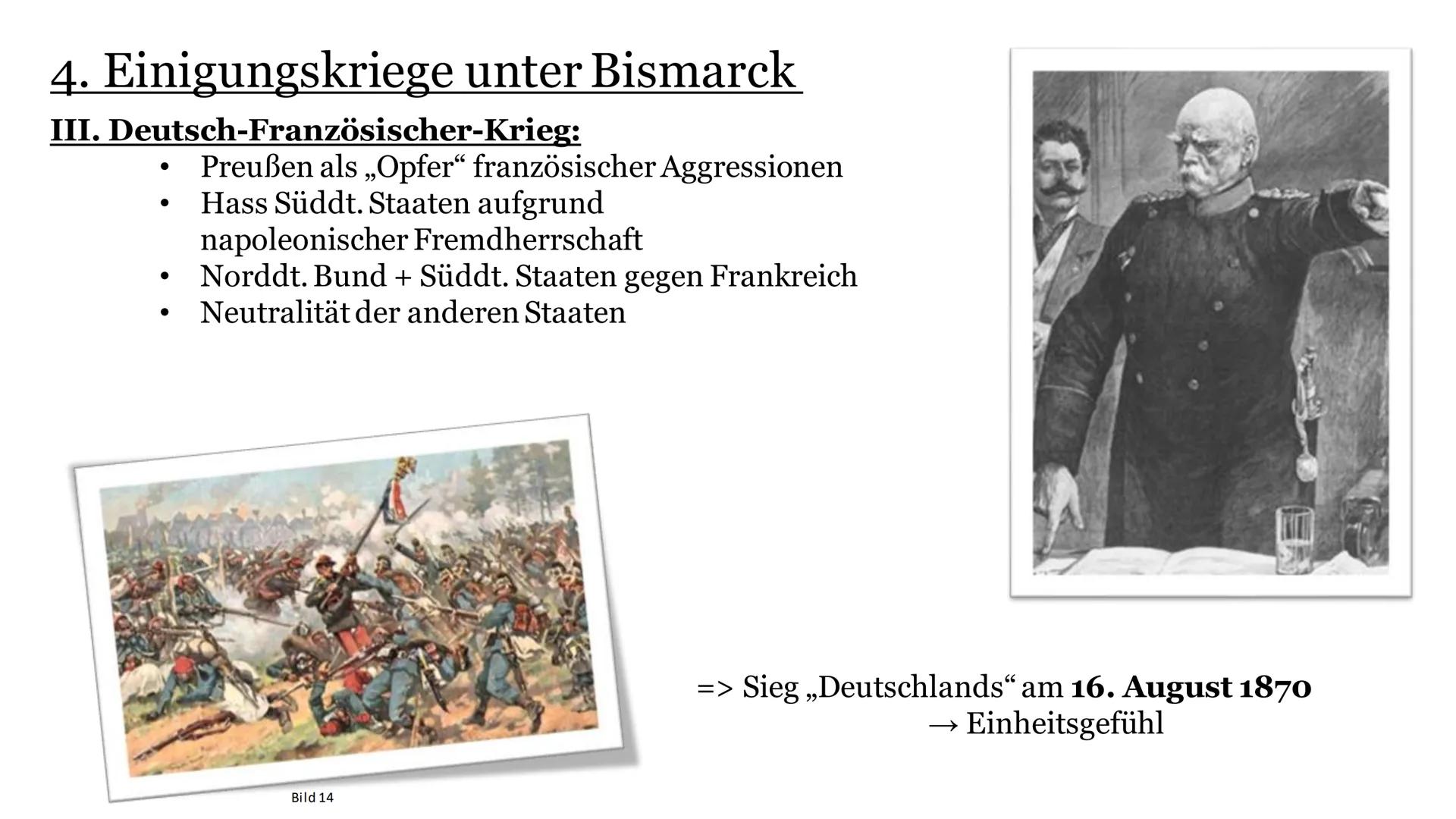 Otto von Bismarck
aka "der erste deutsche Reichskanzler"
aka "der Mann, der es hinbekam, die Völker deutscher
Nation zu einigen"
Bild 1
Mari