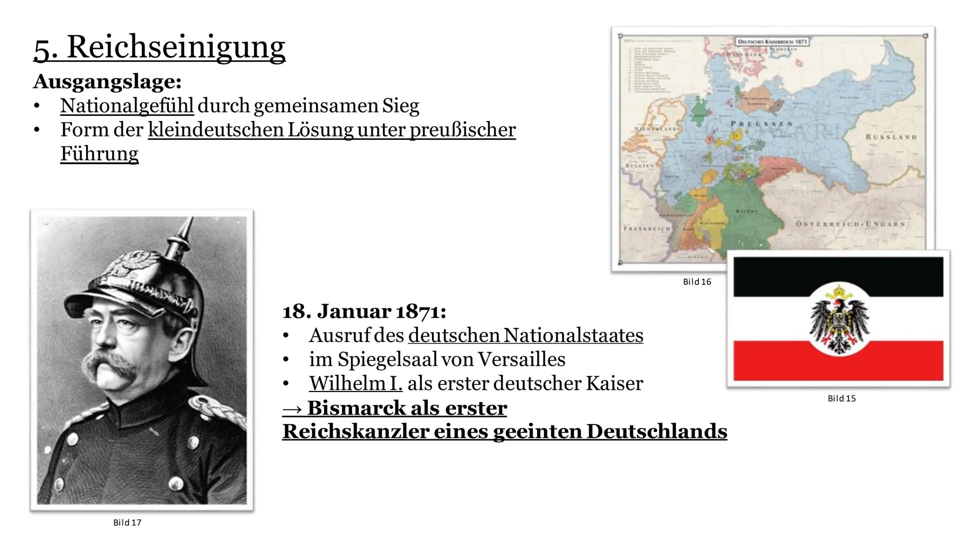 Otto von Bismarck
aka "der erste deutsche Reichskanzler"
aka "der Mann, der es hinbekam, die Völker deutscher
Nation zu einigen"
Bild 1
Mari