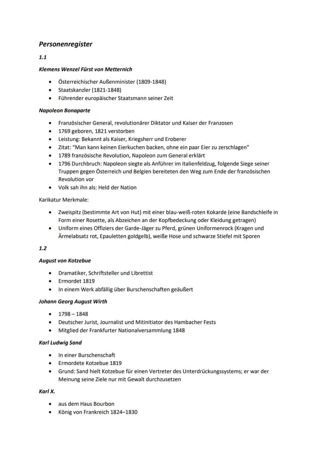 
<p>Der Wiener Kongress 1815 war ein bedeutendes Ereignis in der Geschichte Europas, das politische Veränderungen und Neuordnungen nach den 