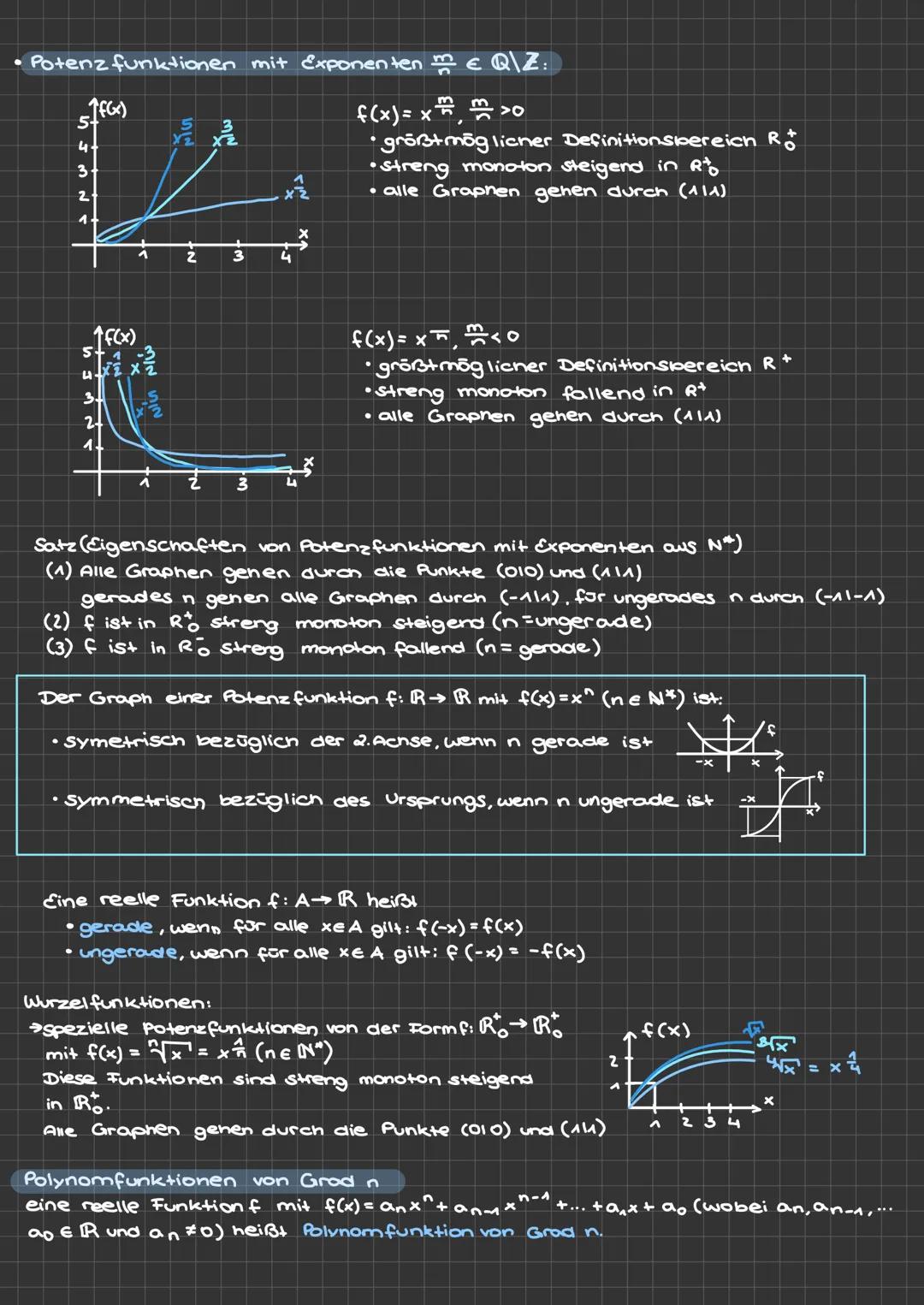 → Kapitel 3
- monotonie und Extremstellen von Funktionen
reelle Funktionen ←
Steigen & Fallen von Funktionen:
→ Steigen/Fallen bedeutet: wen
