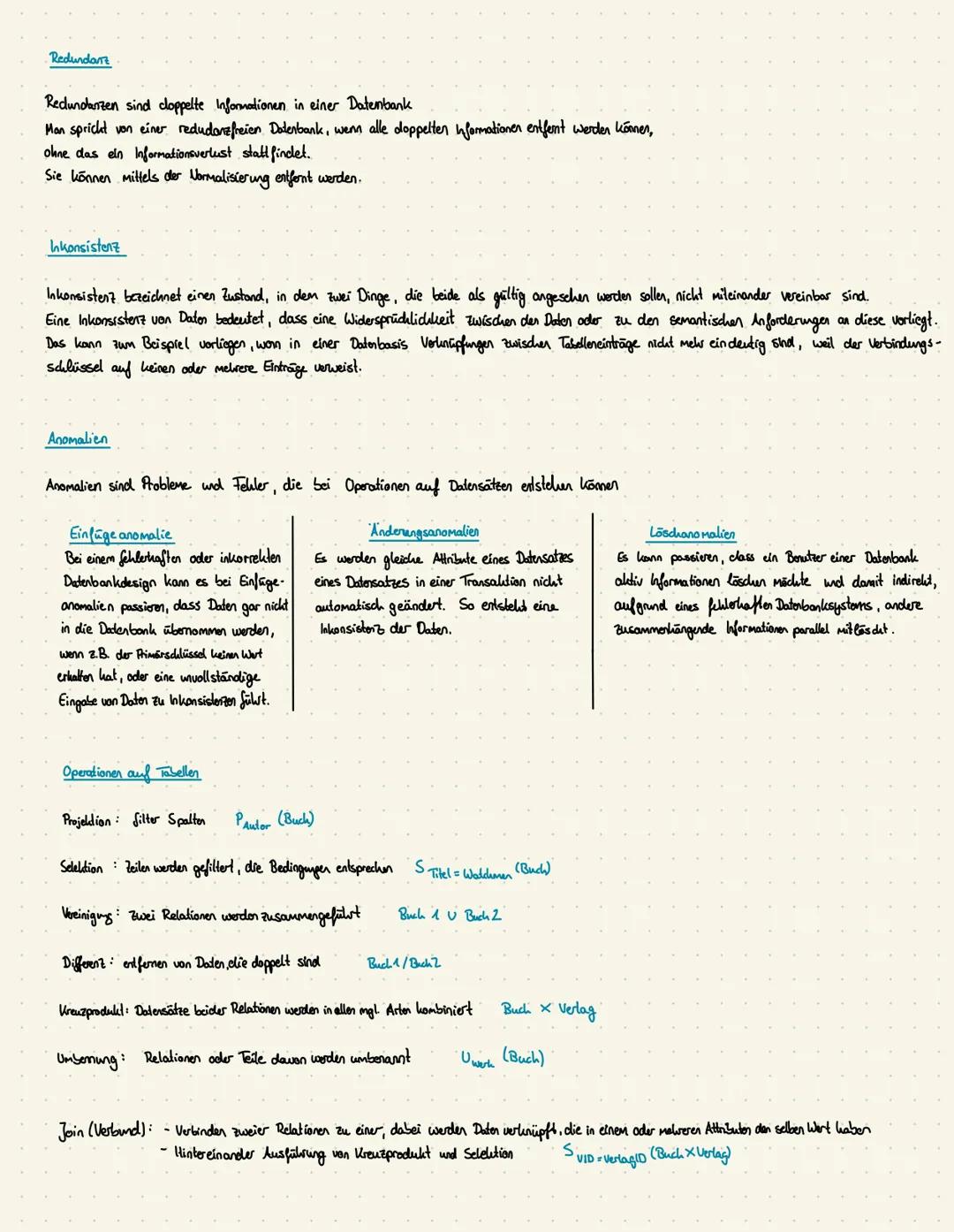 # DATENBANKEN

Warum brauchen wir Datordanker?

Wir brauchen Datenbanker, un große Datenmenger so speichen zu können, dass wir später auch w