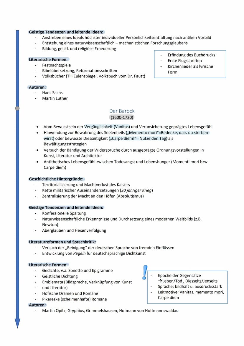 ●
Entwicklung der deutschen Sprache seit ca. 500 n.Chr. aus germanischen Dialekten
● Pflege der Bildung in Klöstern und geistlichen Zentren
