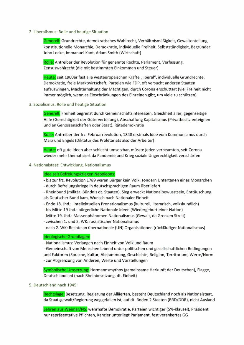 Lernzettel mündliches Abitur Geschichte
GENERELL: Quellenanalyse, Karikaturen, Fachsprache, aktuelle Staatsform und Ereignisse
1. Quellenana
