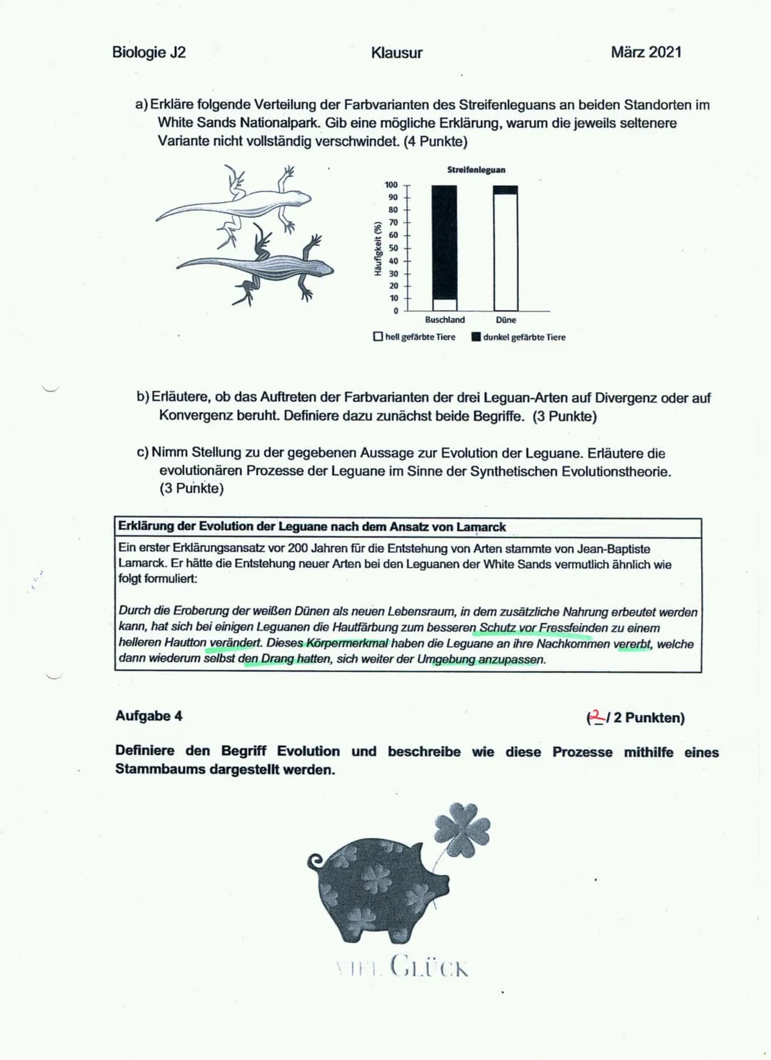 12-2 Biologie Illausur
Aufgabe 19).
Der biologische Artbrynff besagt, dass es sich um
eine Art handelt, sobald eine Gruppe der Population
si