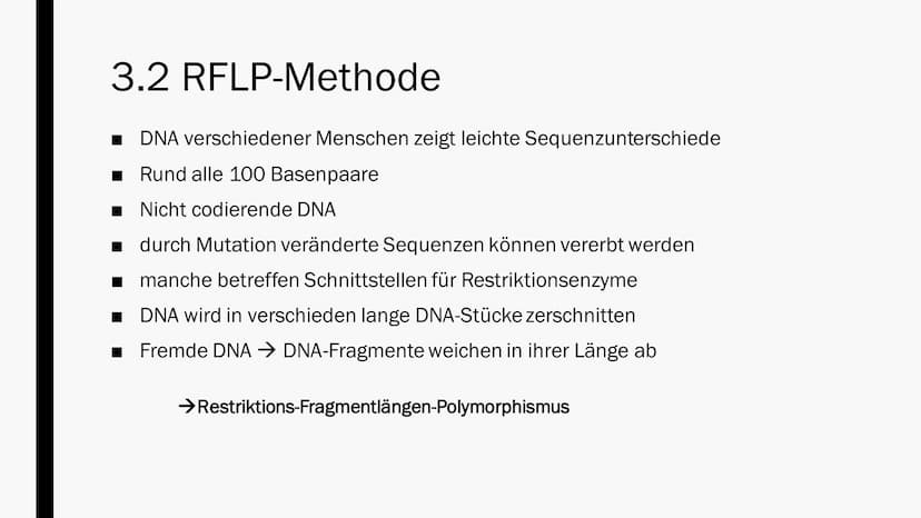 GENETISCHER
FINGERABDRUCK
Von Maya Zorn Gliederung
1. Allgemeine Informationen
2. Anwendungsbereiche
3. Durchführung
3.1 PCR-Methode
3.2
3.3