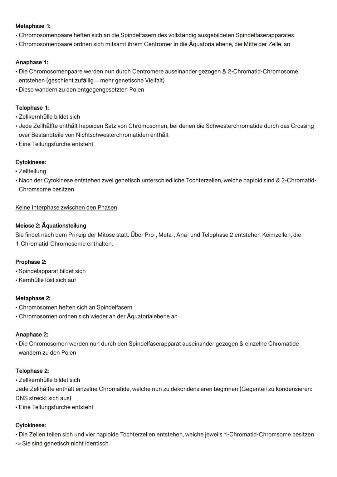 MITOSE
Was ist Mitose?
Mitose ist eine Form der Zellteilung, die aber im Gegensatz zur Meiose nicht geschlechtlich ist.
Der Vorgang der Mito