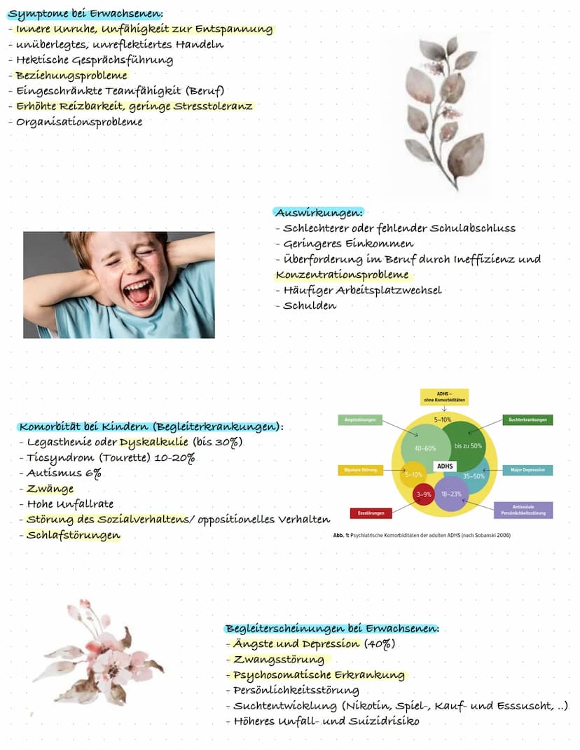 ⒸLifeline
Aufmerksamkeitsdefizit-
Hyperaktivitätsstörung
(ADHS)
ADHS und ADS: Was ist der Unterschied?
zappelig
überdreht
impulsiv
ADHS
schn