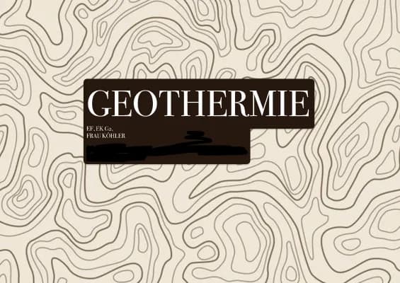 Know Geotthermie thumbnail