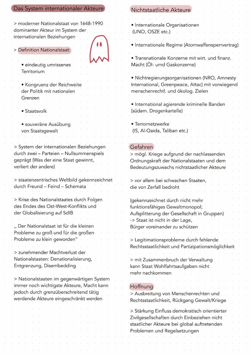  Merkmale der heutigen Weltordnung
bipolare Weltordnung
> Die bipolare Welt ist ein Ausdruck aus der Ära
des Kalten Krieges und bezeichnete 