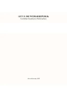 Know Abitur: Die Weimarer Republik  thumbnail