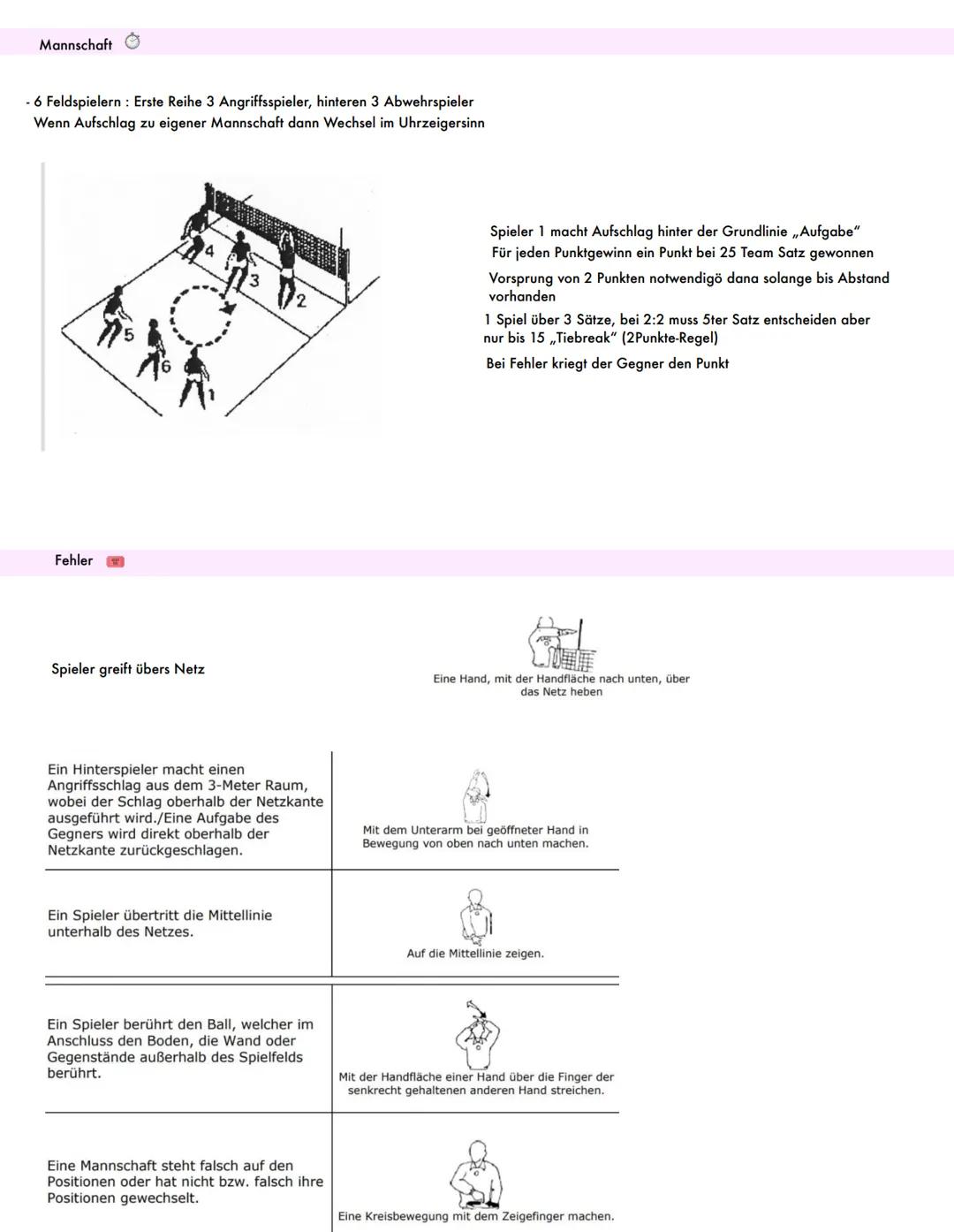 # Theoriesript Volleyball

Allgemeines

1900 am College in USA entwickelt, ursprünglich ein Ausgleichssport, Nach Europa durch USA-Armee im 