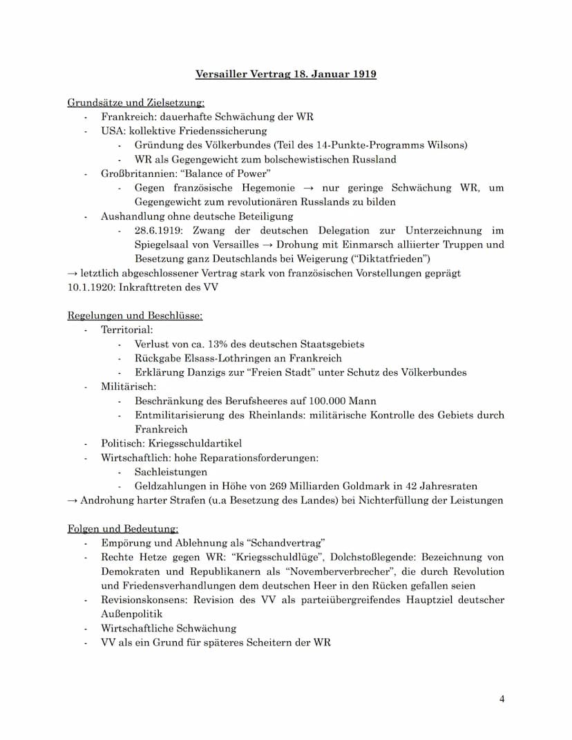 Geschichte Zusammenfassung - mündliches Abitur 2024
Q2
Q2.1 Die Weimarer Republik als erste deutsche Demokratie
Entstehungsbedingungen und i