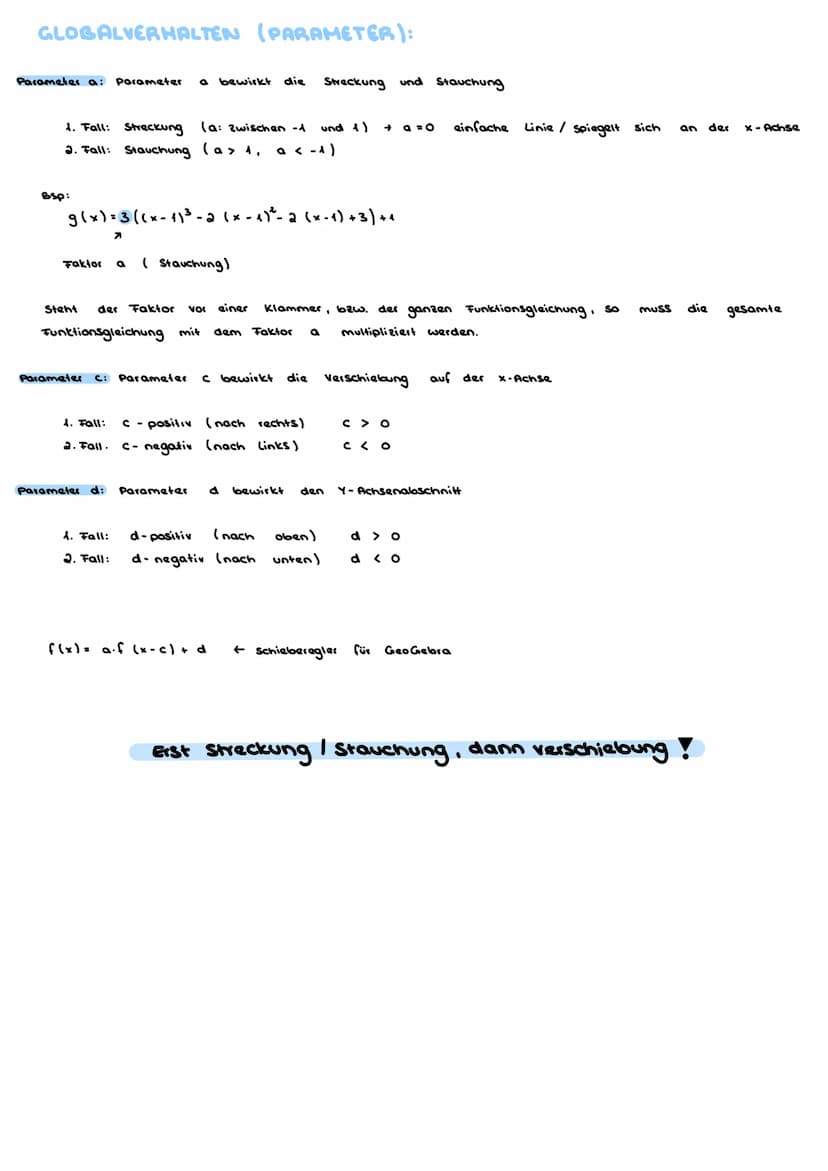 Lernze Hel zur 2. Klausur
Mathe
Ganzrationale Funktionen:
•
Ganzrationale Funktionen
Funktionsterme zuordnen
verschiebungen beschreiben (Tra