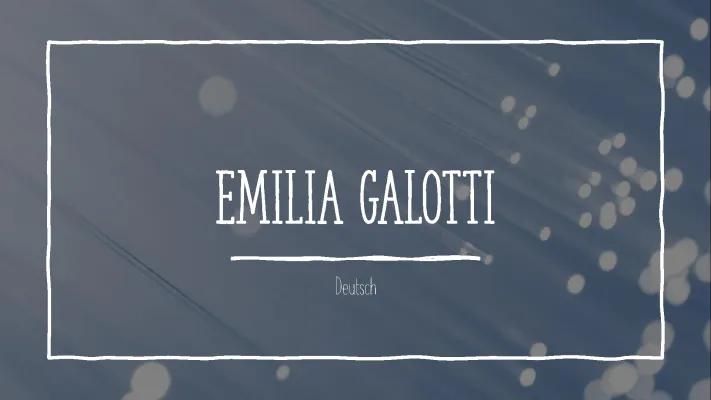 Know Emilia Galotti thumbnail