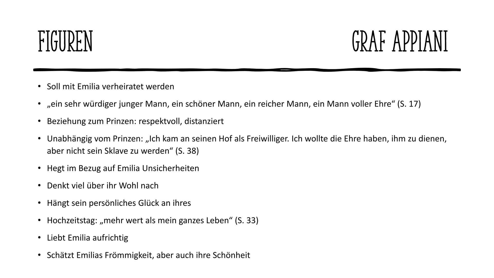 EMILIA GALOTTI
Deutsch INHALTSVERZEICHNIS
Allgemeine Fakten
• Autor Steckbrief
Inhaltliche Zusammenfassung
Figuren
●
●
• Figurenkonstellatio