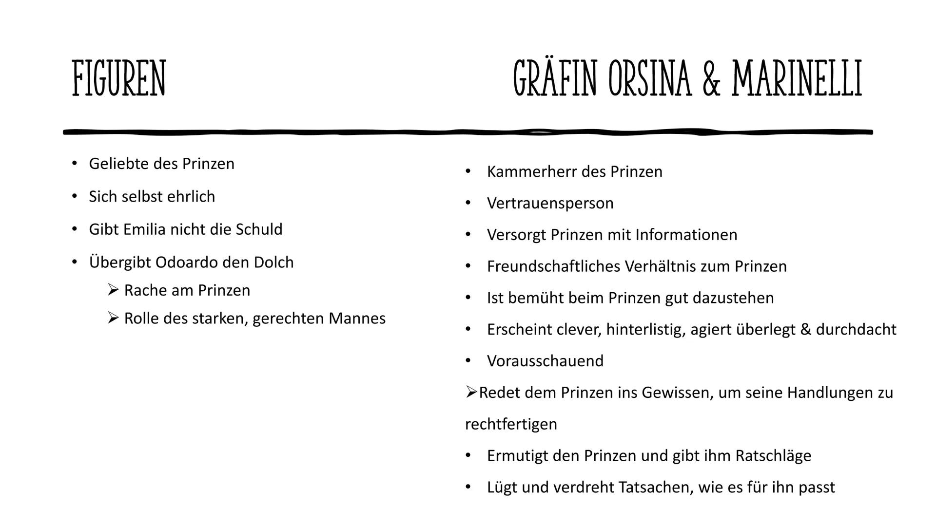 EMILIA GALOTTI
Deutsch INHALTSVERZEICHNIS
Allgemeine Fakten
• Autor Steckbrief
Inhaltliche Zusammenfassung
Figuren
●
●
• Figurenkonstellatio