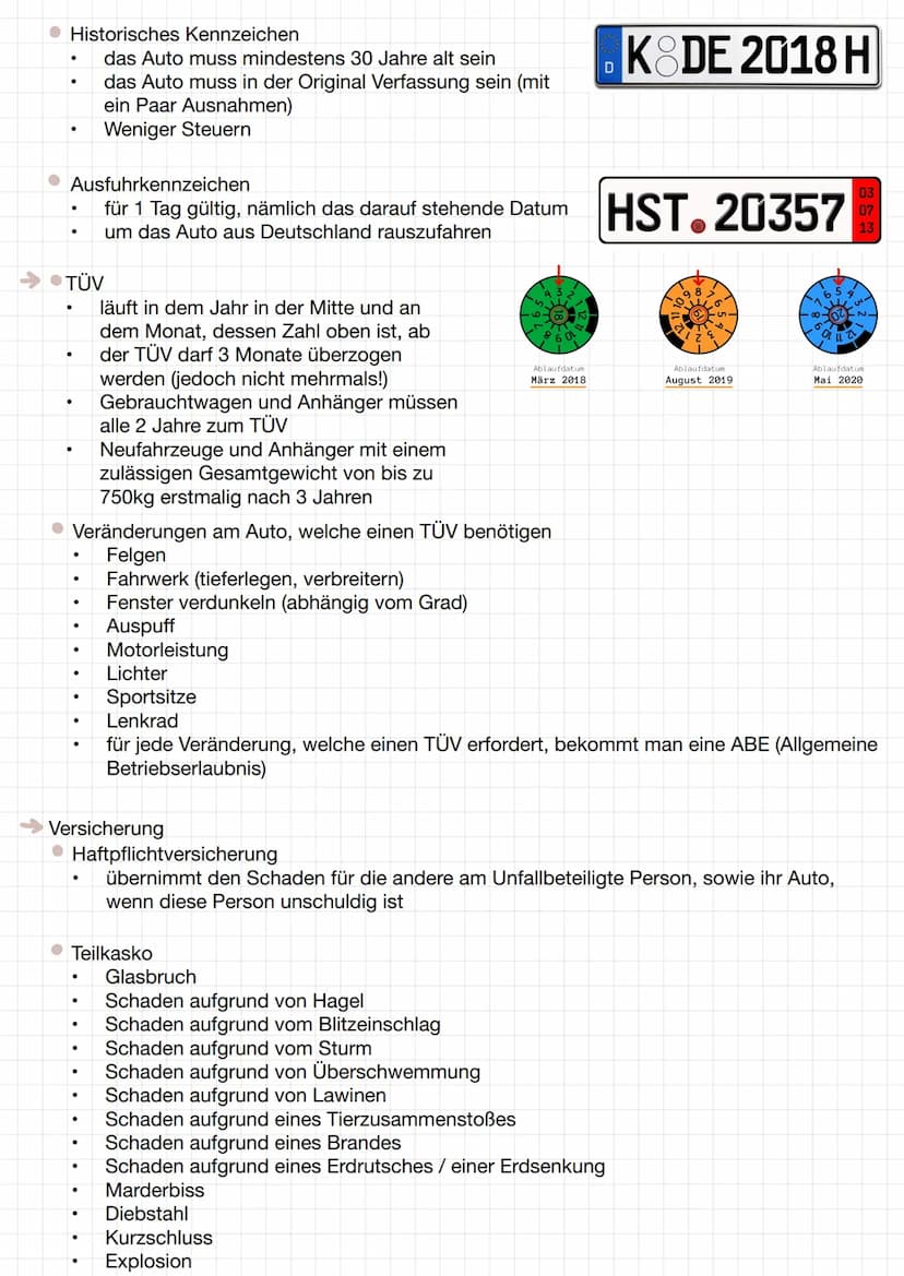 Führerschein
1: Nachname
2: Vorname
3: Geburtsdatum
4: a) Ausstellungsdatum
4: b) Ablaufdatum
4: c) Name der Ausstellungsbehörde
5: Nummer d