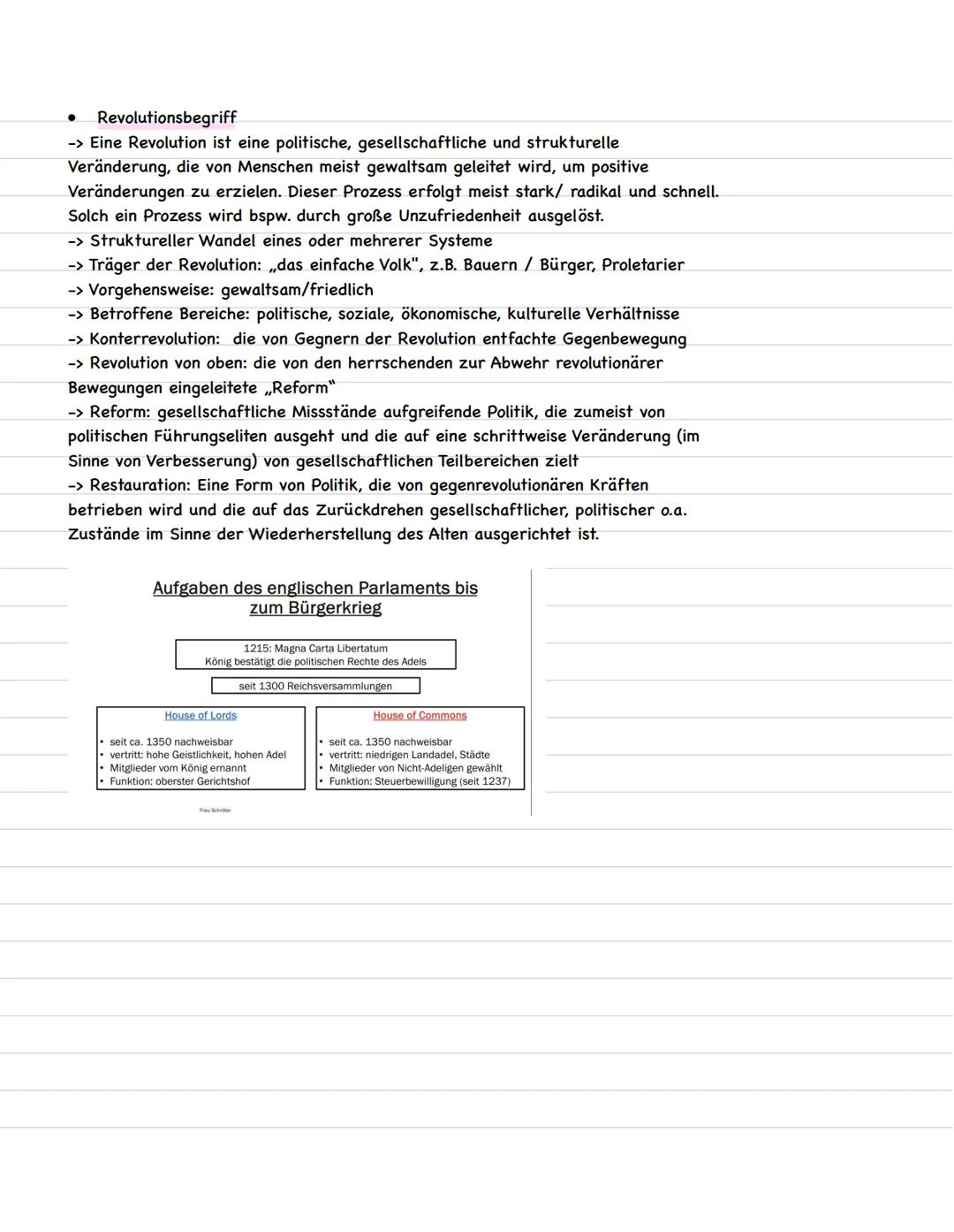  # Themenblock 1: Frühparlamentarismus und Bürgerkrieg (1625-1640)

*   Basic Knowledge

*   Englische Monarchen

    -> König Heinrich VIII