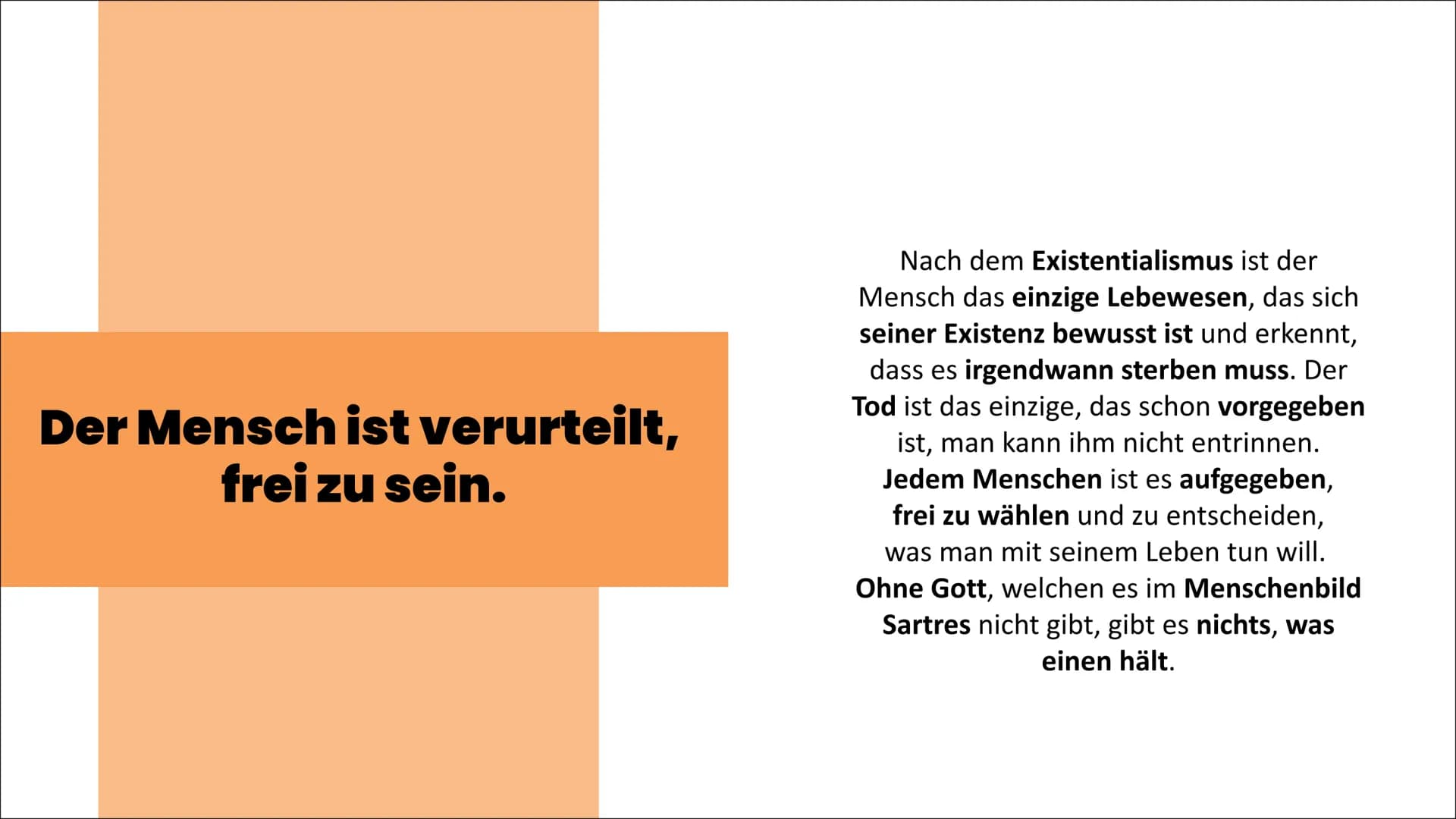 Jean-Paul
Sartre
Sea
E Inhalt
●
• Über Jean-Paul Sartre
Christlicher Existenzialismus
• Atheistischer Existenzialismus (Menschenbild
●
●
Sar