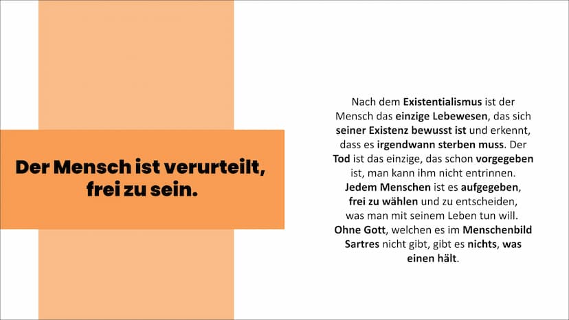 Jean-Paul
Sartre
Sea
E Inhalt
●
• Über Jean-Paul Sartre
Christlicher Existenzialismus
• Atheistischer Existenzialismus (Menschenbild
●
●
Sar