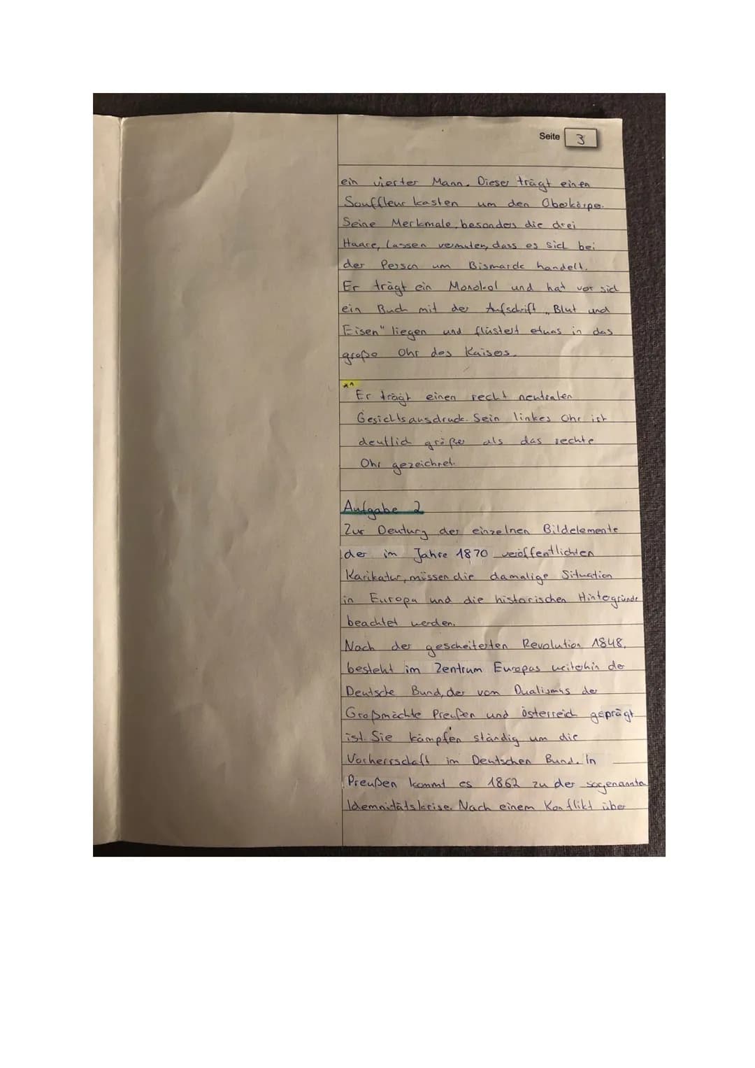 Name:
Thema:
Datum:
Dauer:
Fachlehrerin:
Hilfsmittel:
2. Klausur LK Geschichte Q1/I
Karlotta
Die Deutsche Frage im 19. Jahrhundert
12.12.201