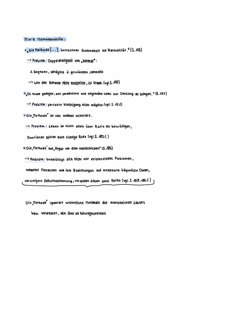 Die Methode
• Grundlagen: Vernunft (vgl. S.36), die Methode dient dem Wohl des Menschen, Artikel eines der Prämpel." (s.110)
• Ziele: jedem 
