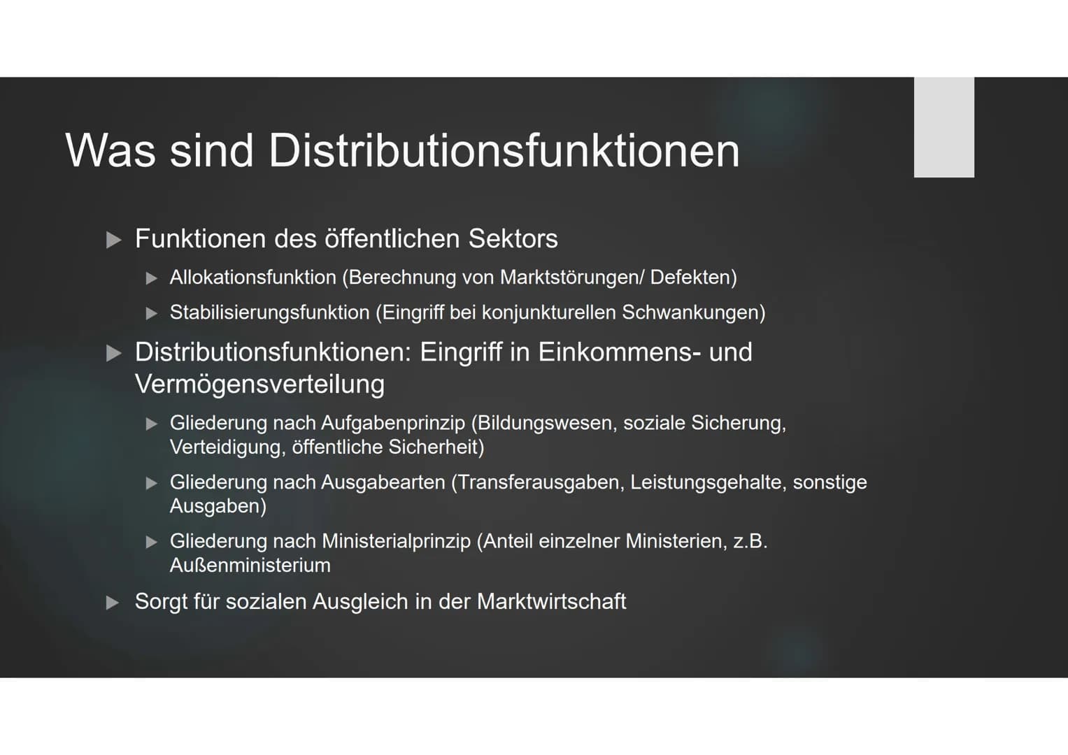 Distributionsfunktion
des Staates in der
Sozialpolitik
ANASTASIA CUKAVIN & SINA BULUTTIMUR Was ist eine Sozialpolitik?
(In Deutschland)
Sozi