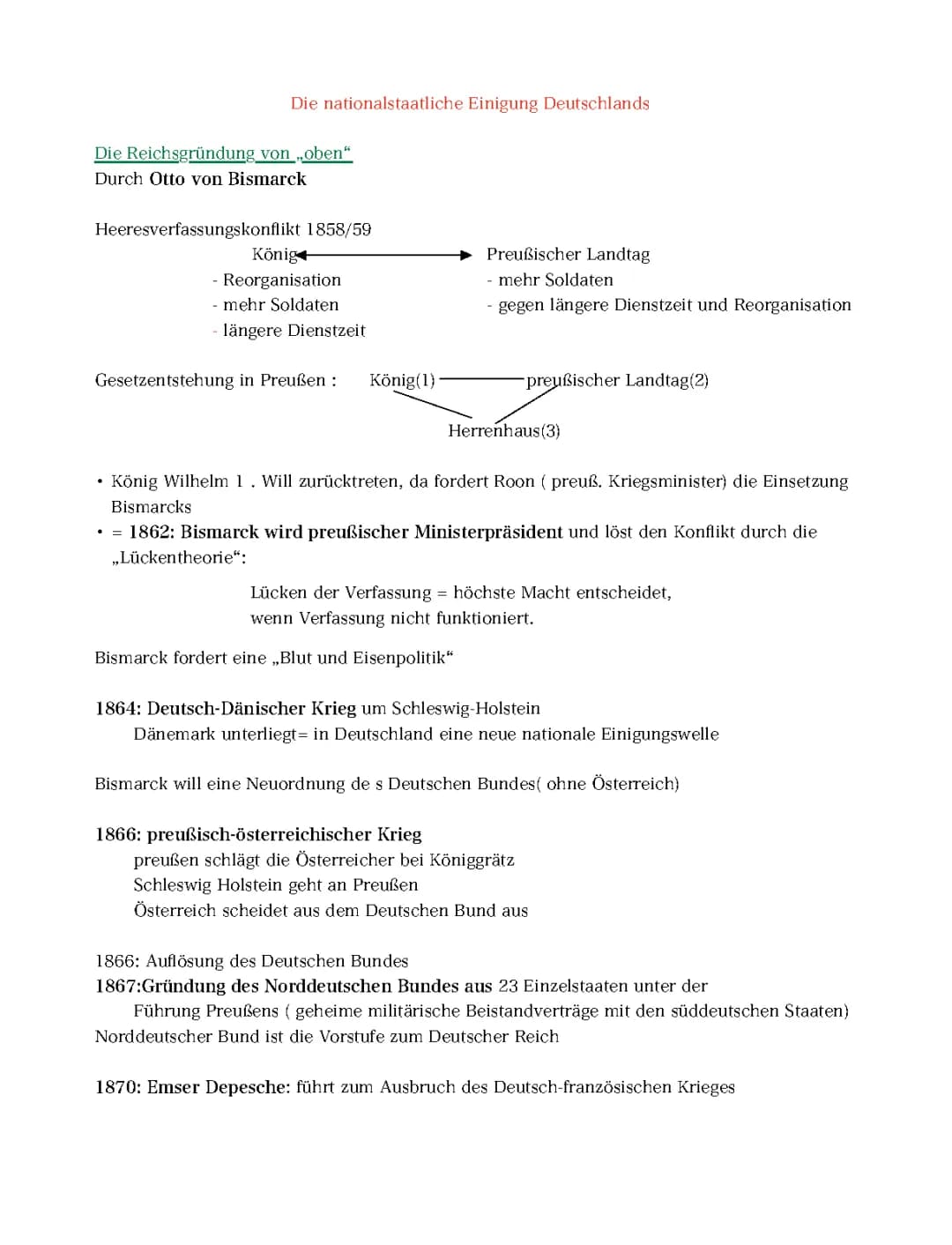 Außenpolitik von Bismarck und Wilhelm II 