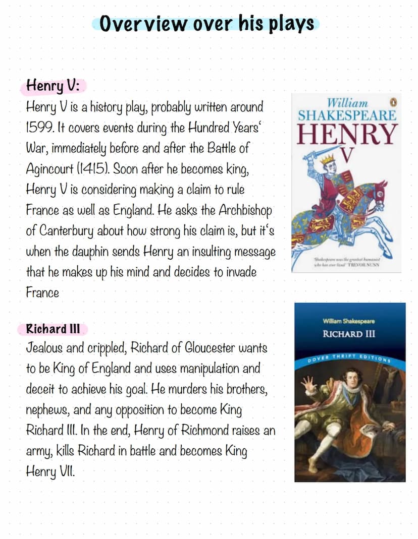 Characteristics of English language
Shakespeare's English :
●
He experimented with language
Any kind of wordplay and puns were popular with 