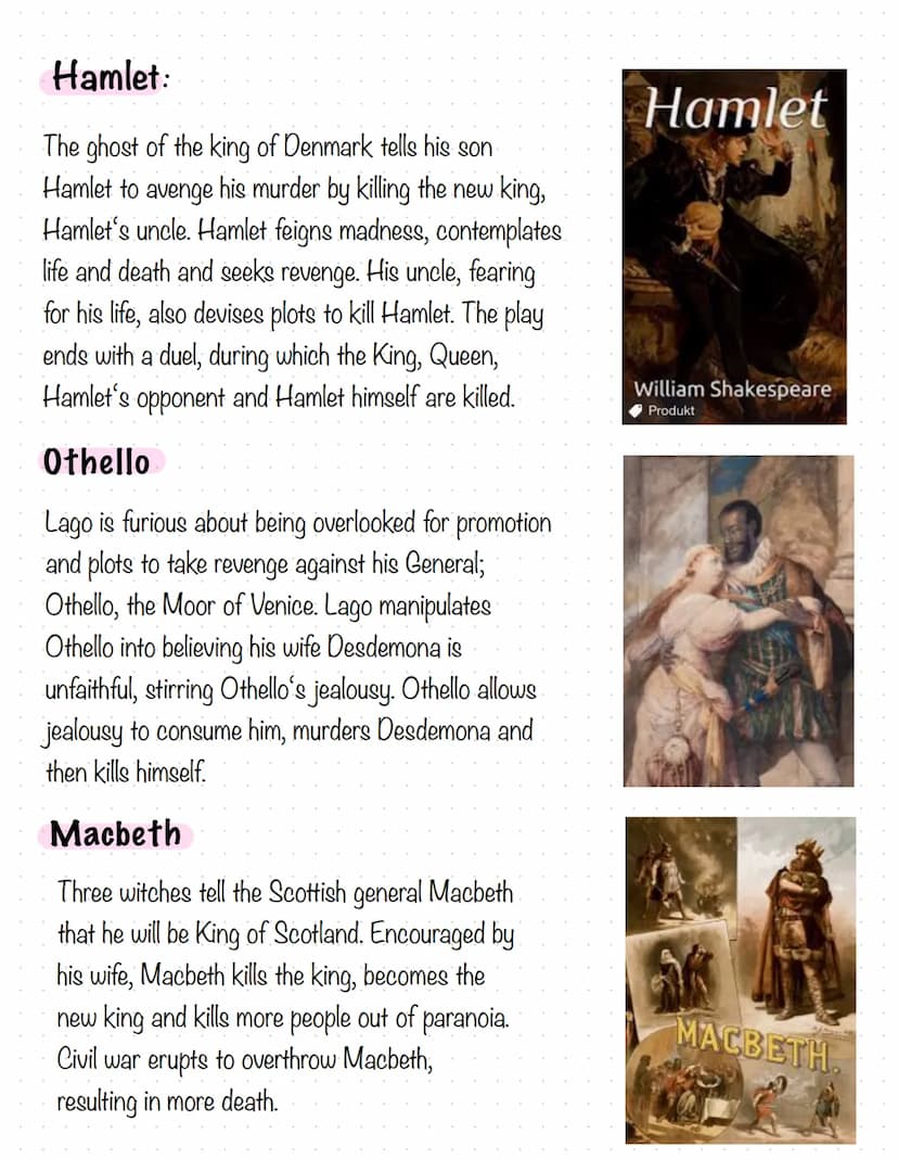 Characteristics of English language
Shakespeare's English :
●
He experimented with language
Any kind of wordplay and puns were popular with 