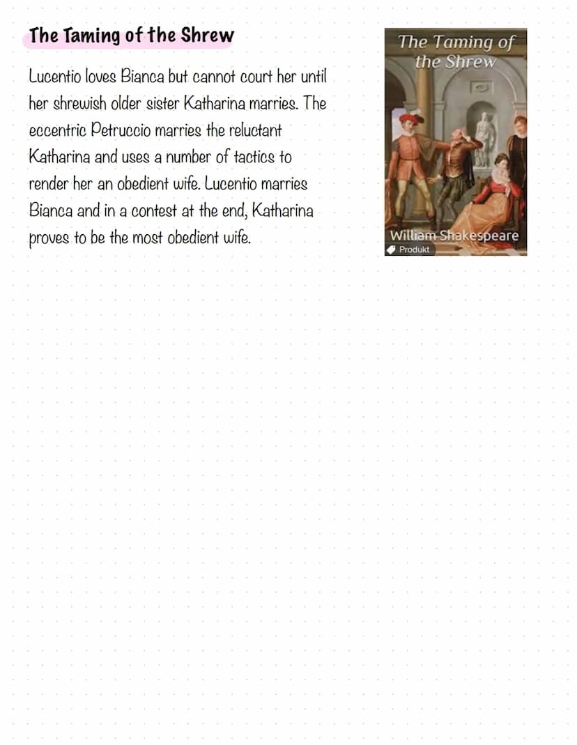 Characteristics of English language
Shakespeare's English :
●
He experimented with language
Any kind of wordplay and puns were popular with 