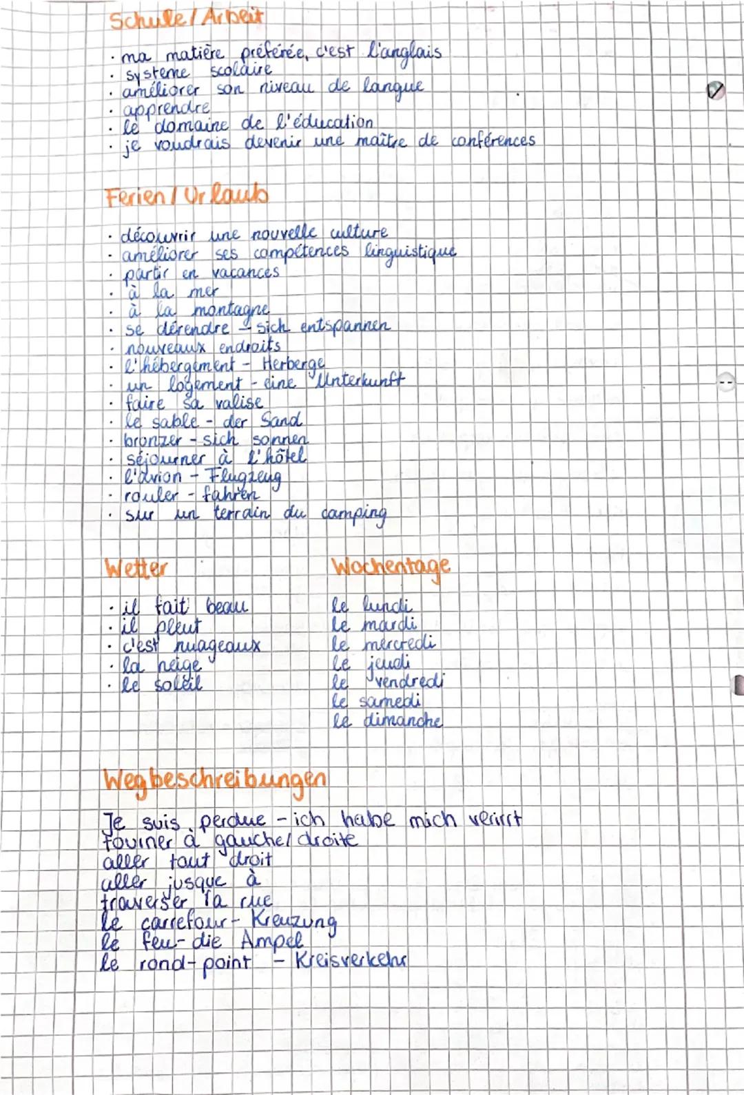 --- OCR Start ---
f
ド
DELF schriftlich
Vokabeln
Verben
suirre - folgen
je suis
to suis
il Suit
nous suivons
vous suivez
ils suivent
réfléchi